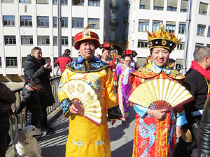 Celebraci&oacute; de l'any nou xin&egrave;s, el 4716, any del Gos, a Girona