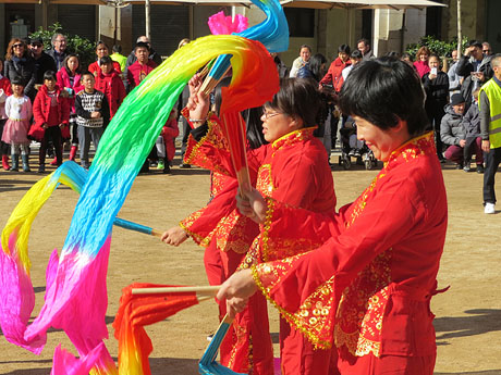 Celebraci&oacute; de l'any nou xin&egrave;s, el 4716, any del Gos, a Girona