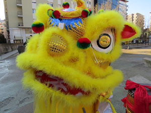 Celebraci&oacute; de l'any nou xin&egrave;s, el 4716, any del Gos, a Girona