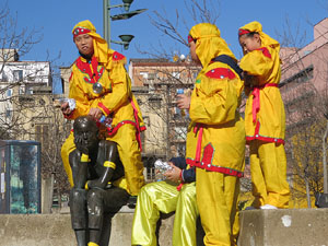 Celebraci&oacute; de l'any nou xin&egrave;s, el 4716, any del Gos, a Girona