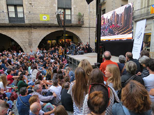 Compareixença del President Carles Puigdemont al Parlament. Discurs de la independència