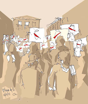 Dibuix de Joan Escrib&agrave; Serra