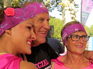 Cursa de la Dona 2017. Concentraci&oacute; i sortida del Parc de la Devesa i cursa pels carrers de Girona