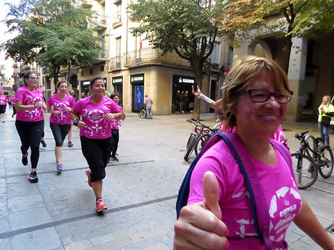 La cursa, per l'Argenteria i la Rambla de la Llibertat