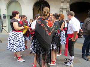 Fires 2017. Ball de gitanes de Montmeló a la plaça del Vi