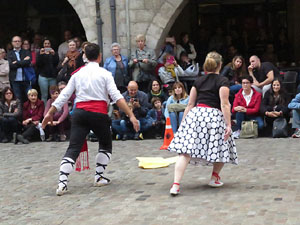 Fires 2017. Ball de gitanes de Montmeló a la plaça del Vi