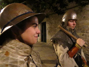 Fires 2017. La Beatufarra, descens del Beatusaure per les escales de la Catedral de Girona