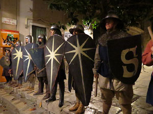 Fires 2017. La Beatufarra, descens del Beatusaure per les escales de la Catedral de Girona