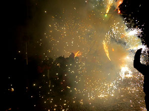 Fires 2017. El correfoc amb els Diables de l'Onyar