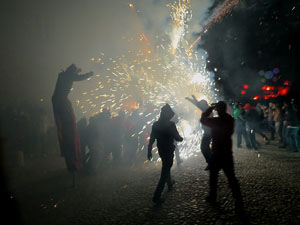 Fires 2017. El correfoc amb els Diables de l'Onyar