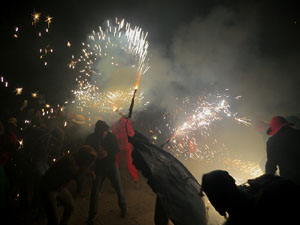 Fires 2017. El correfoc amb els Diables de l'Onyar