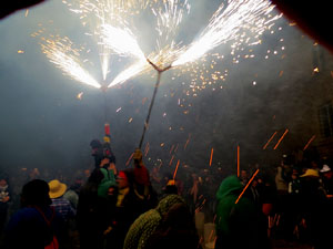 Fires 2017. El correfoc amb els Diables de l'Onyar