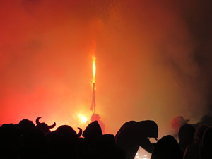 Fires 2017. El correfoc amb els Diables de l'Onyar