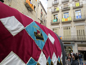 Fires 2017. Passejada amb la Mula Baba i teatre de titelles a la Rambla de la Llibertat