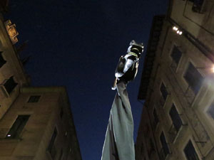 Fires 2017. Ballades de capgrossos, gegants i far&agrave;ndula a la pla&ccedil;a del Vi