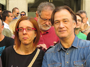 Concentraci&oacute; a la pla&ccedil;a del Vi i manifestaci&oacute; 'Cap pas enrere'