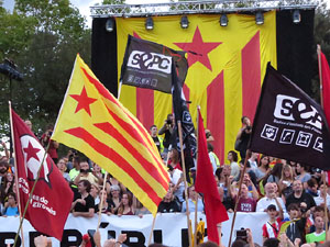 Manifestaci&oacute; 'Rep&uacute;blica!' pels carrers de la ciutat i el Parc de la Devesa