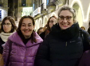 Nadal 2017. Encesa de les llums de Hanukk&agrave; a la pla&ccedil;a del Vi