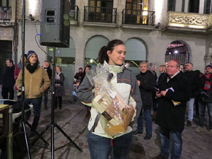 Nadal 2017. Encesa de les llums de Hanukk&agrave; a la pla&ccedil;a del Vi