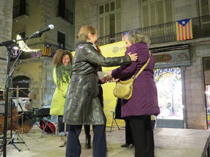 Nadal 2017. Encesa de les llums de Hanukk&agrave; a la pla&ccedil;a del Vi