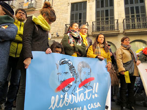 Nadal 2017. 'Un cant a la Llibertat'. Cantada de nadales a la plaça del Vi
