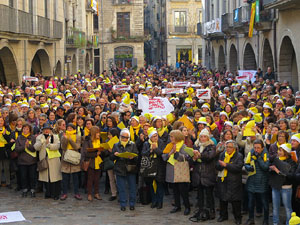 Nadal 2017. 'Un cant a la Llibertat'. Cantada de nadales a la plaça del Vi