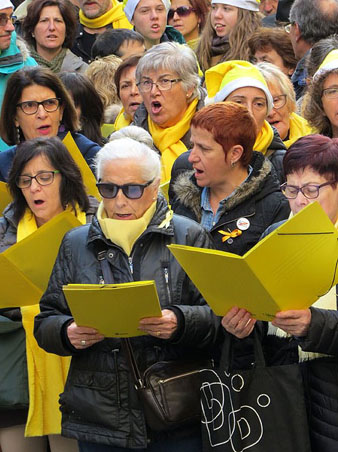 La cantada de nadales