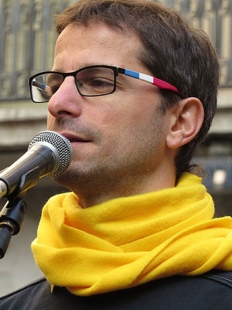 Sergi Font, president d'Òmnium a Girona
