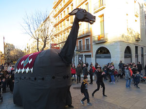 Nadal 2017. Els Pastorets de la Mula Baba al Jard&iacute; de la Inf&agrave;ncia