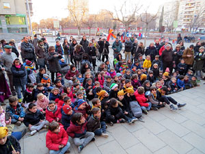 Nadal 2017. Els Pastorets de la Mula Baba al Jard&iacute; de la Inf&agrave;ncia