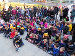 Nadal 2017. Els Pastorets de la Mula Baba al Jard&iacute; de la Inf&agrave;ncia