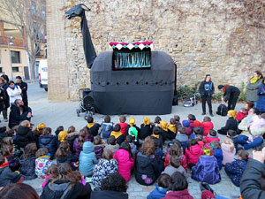 Nadal 2017. Els Pastorets de la Mula Baba al Jard&iacute; de la Inf&agrave;ncia