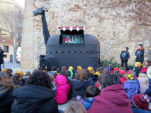 Nadal 2017. Els Pastorets de la Mula Baba al Jard&iacute; de la Inf&agrave;ncia