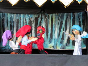 Nadal 2017. Els Pastorets de la Mula Baba al Jard&iacute; de la Inf&agrave;ncia