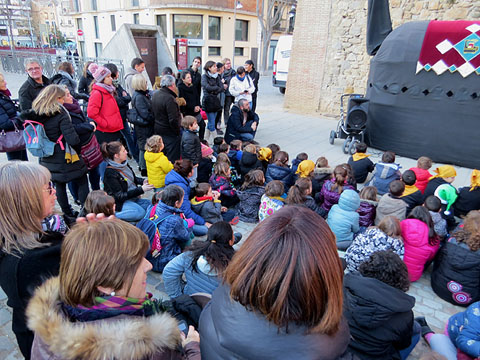 La representaci&oacute; al Jard&iacute; de la Inf&agrave;ncia