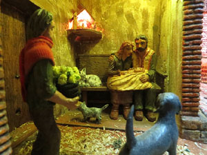 Nadal 2017. Exposici&oacute; de pessebres a la Carbonera, organitzada per l'Associaci&oacute; de Pessebristes de Girona