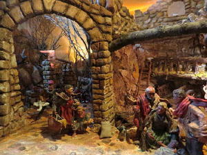 Nadal 2017. Exposici&oacute; de pessebres a la Carbonera, organitzada per l'Associaci&oacute; de Pessebristes de Girona