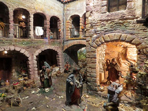 Nadal 2017. Exposici&oacute; de pessebres a la Carbonera, organitzada per l'Associaci&oacute; de Pessebristes de Girona