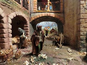 Nadal 2017. Exposici&oacute; de pessebres a la Carbonera, organitzada per l'Associaci&oacute; de Pessebristes de Girona