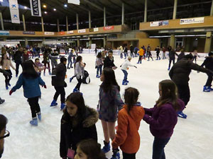 Nadal 2017. Pista de gel i tobogan a Fira de Girona