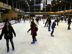 Nadal 2017. Pista de gel i tobogan a Fira de Girona