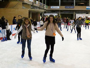 Nadal 2017. Pista de gel i tobogan a Fira de Girona
