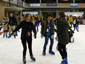 Nadal 2017. Pista de gel i tobogan a Fira de Girona