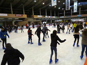 Nadal 2017. Pista de gel i tobogan a Fira de Girona