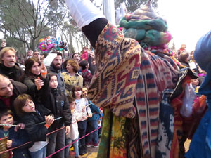 La Cavalcada de Reis 2018. El campament reial als Jardins de la Muralla