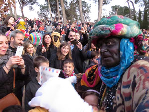 La Cavalcada de Reis 2018. El campament reial als Jardins de la Muralla