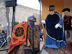 La Cavalcada de Reis 2018. El campament reial als Jardins de la Muralla