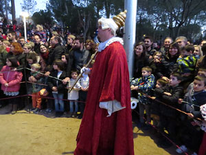 La Cavalcada de Reis 2018. El campament reial als Jardins de la Muralla