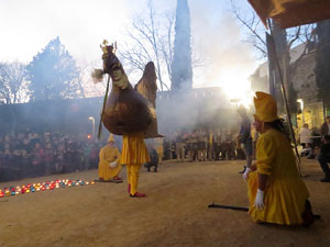 La Cavalcada de Reis 2018. El campament reial als Jardins de la Muralla
