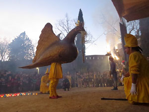 La Cavalcada de Reis 2018. El campament reial als Jardins de la Muralla